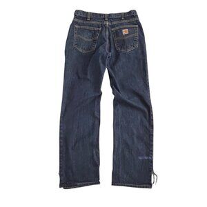 Carhartt FR Jeans Men's 32x34 Flame Resistant Denim Work Pants Thrashed